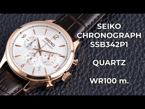 Часы Часы Seiko SSB342P1 в Екатеринбурге в Екатеринбурге-video