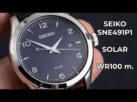 Часы Часы Seiko SNE491P1 в Екатеринбурге в Екатеринбурге-video