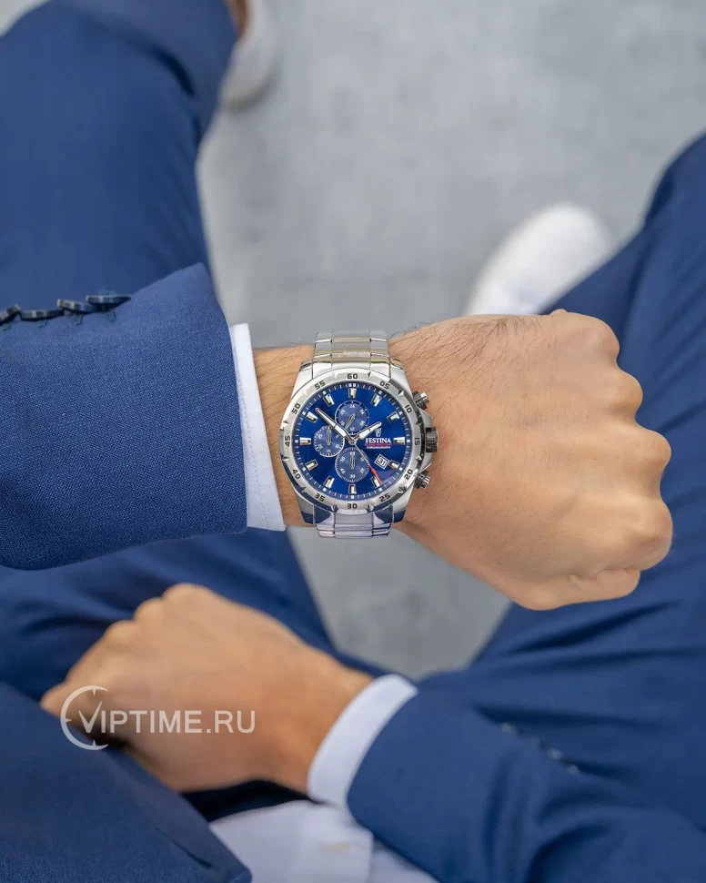 Часы Часы Festina TIMELESS CHRONOGRAPH F20463/2 в Екатеринбурге в Екатеринбурге