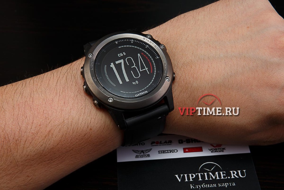 Garmin FENIX 3 SAPPHIRE HR Black 010-01338-71 в Екатеринбурге в Екатеринбурге