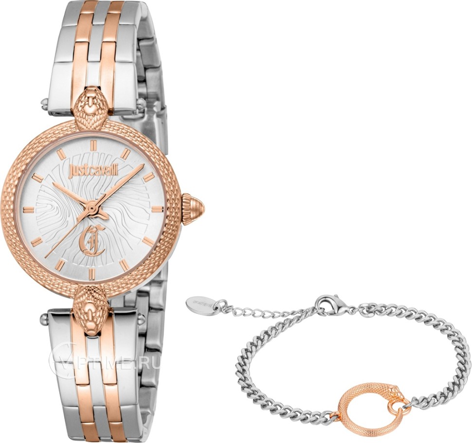Часы Часы Just Cavalli JC1L330M0085 + браслет  JCGW0258BR в Екатеринбурге в Екатеринбурге