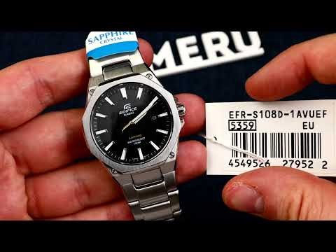 Часы Часы Casio EFR-S108D-1AVUEF в Екатеринбурге в Екатеринбурге-video
