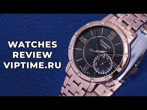 Часы Часы Casio SHE-3046PG-8AUER в Екатеринбурге в Екатеринбурге-video