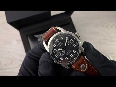 Часы Часы Aviator BRISTOL BULLDOG V.3.18.0.160.4 в Екатеринбурге в Екатеринбурге-video