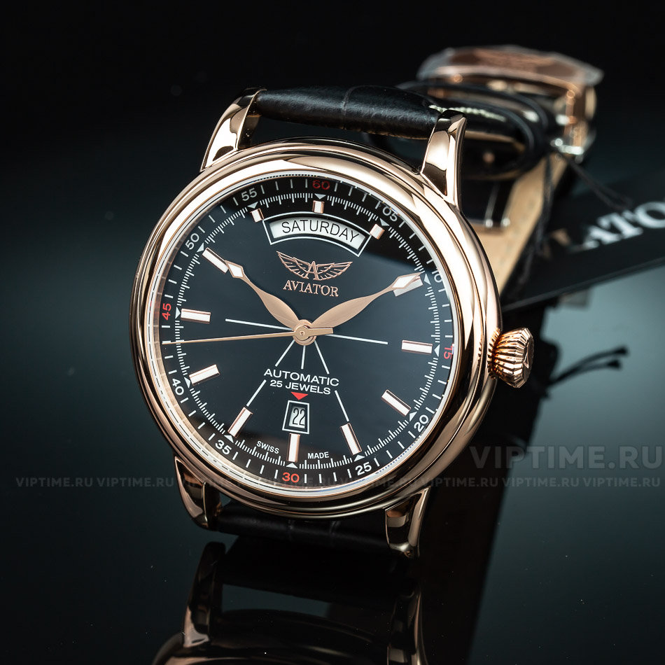 Часы Часы Aviator Douglas day-date V.3.20.2.146.4 в Екатеринбурге в Екатеринбурге