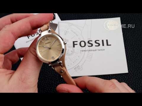 Часы Часы Fossil ES2830 в Екатеринбурге в Екатеринбурге-video