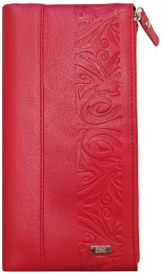 Кошелек Esse ДЖЕНИФЕР RED кожа алый тиснение 71429