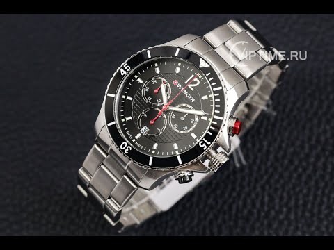 Часы Часы Wenger 01.0643.109 в Екатеринбурге в Екатеринбурге-video