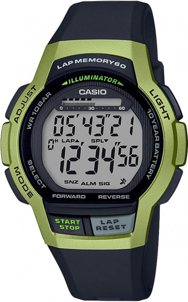 Часы Часы Casio WS-1000H-3AVEF в Екатеринбурге в Екатеринбурге